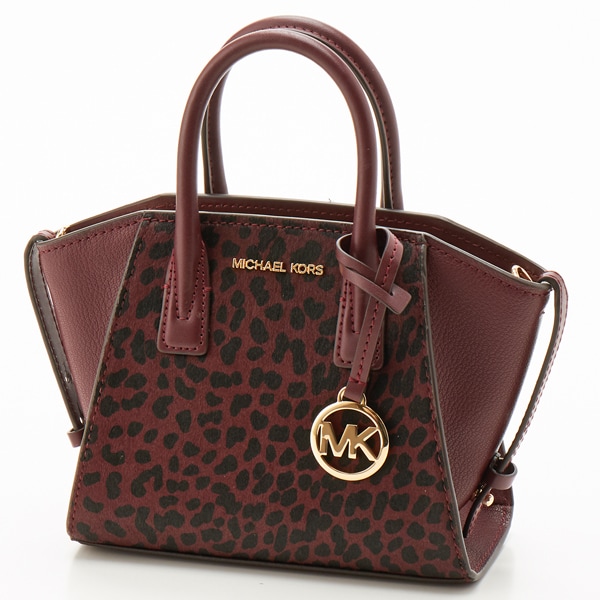 マイケル・コース（Michael Kors）/AVRIL チータープリント カーフヘア