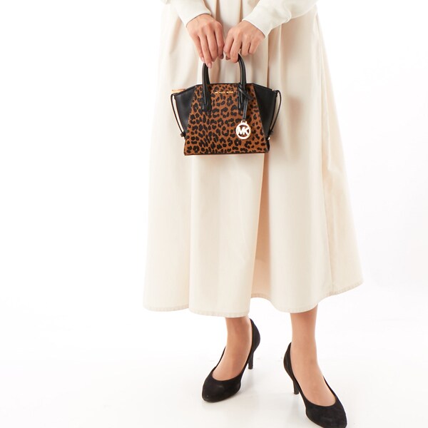 国内即送 MichaelKors チータープリントXSサッチェル 35F4G4VC0H マイケル・コース(Michael Kors)/AVRIL チータープリント
