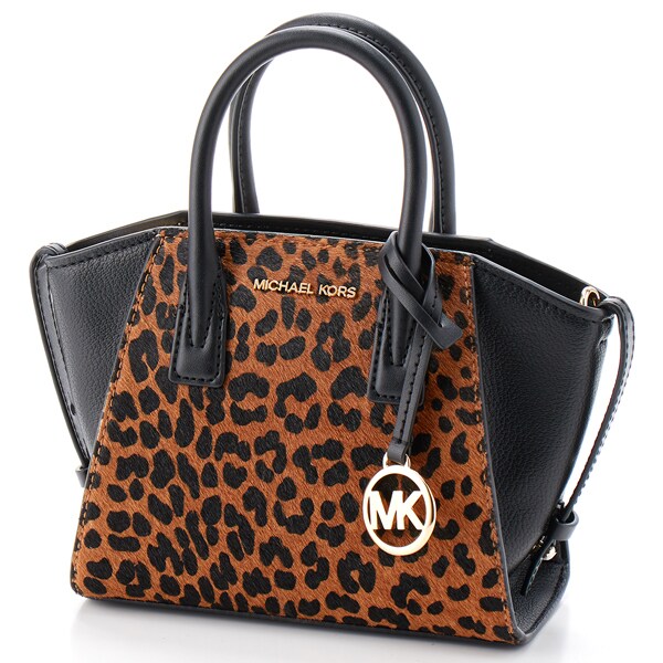 マイケル・コース（Michael Kors）/AVRIL チータープリント カーフヘア