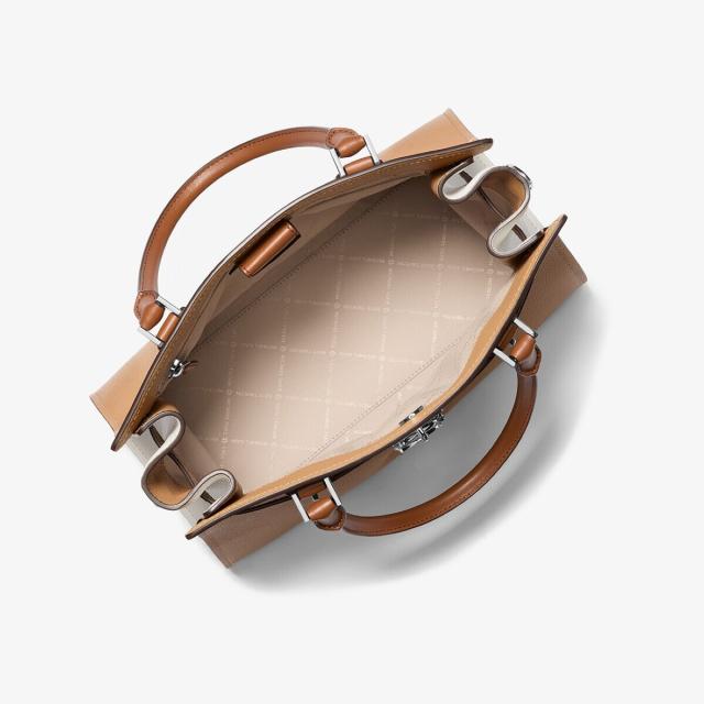 マイケル・コース（Michael Kors）/HAMILTON カラーブロック レザー