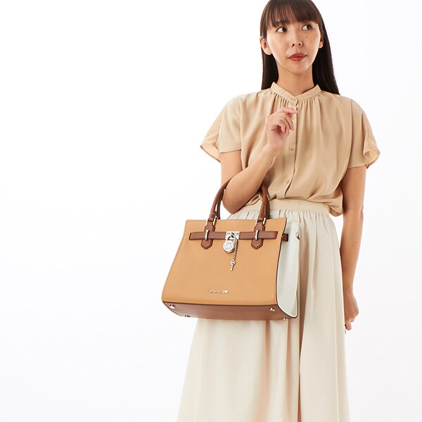 極美品】マイケルコース ハミルトン サッチェル 2way ショルダーバッグ