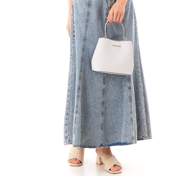 マイケル・コース（Michael Kors）/PRATT バケット クロスボディ スモール − MKシグネチャー