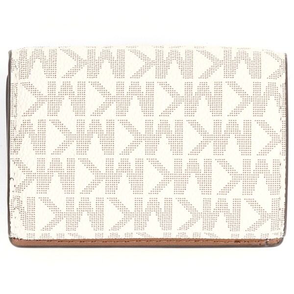 マイケルコース ミニ財布 GREENWICH 三つ折り財布 新品 ホワイト