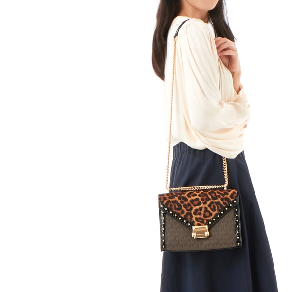 マイケル・コース（Michael Kors）/WHITNEY MD FLAP CHN SHLDR ショルダーバッグ