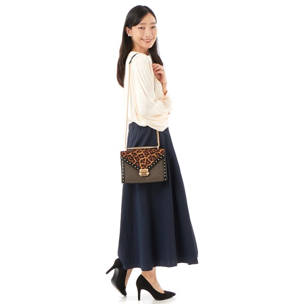 マイケル・教科課程（Michael Kors）/WHITNEY MD FLAP CHN SHLDR ショルダーバッグ