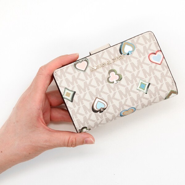 マイケル・コース（Michael Kors）/JET SET TRAVEL MD BIFLD ZP CN WLLET ウォレット