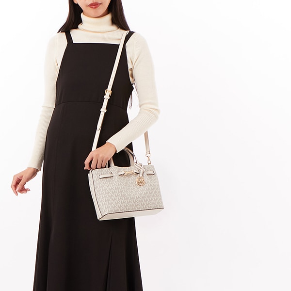 マイケル・コース（Michael Kors）/CARSON センタージップ サッチェル スモール − MKシグネチャー