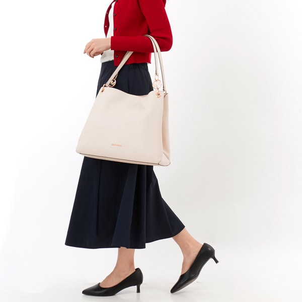 マイケル・コース（Michael Kors）/CHRISTINA ぺブル レザー ショルダー ラージ