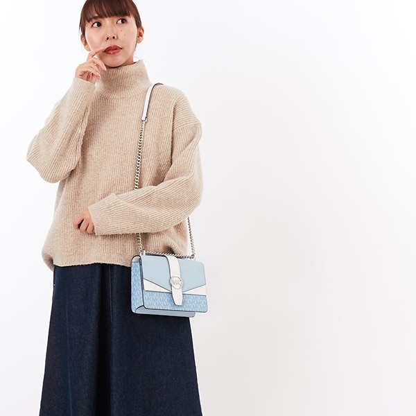 マイケル・コース（Michael Kors）/GREENWICH カラーブロック フラップ