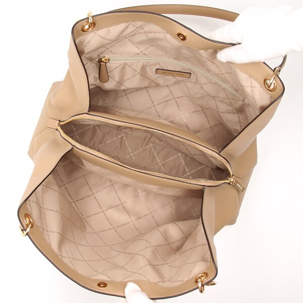 マイケル・コース（Michael Kors）/CHRISTINA ぺブル レザー ショルダー ラージ_6