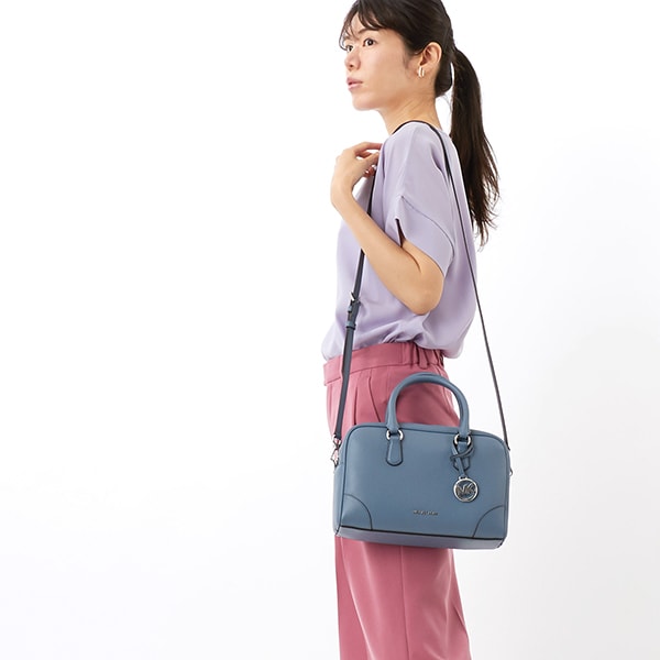 マイケル・コース（Michael Kors）/THOMPSON ぺブル レザー ダッフル サッチェル ミディアム
