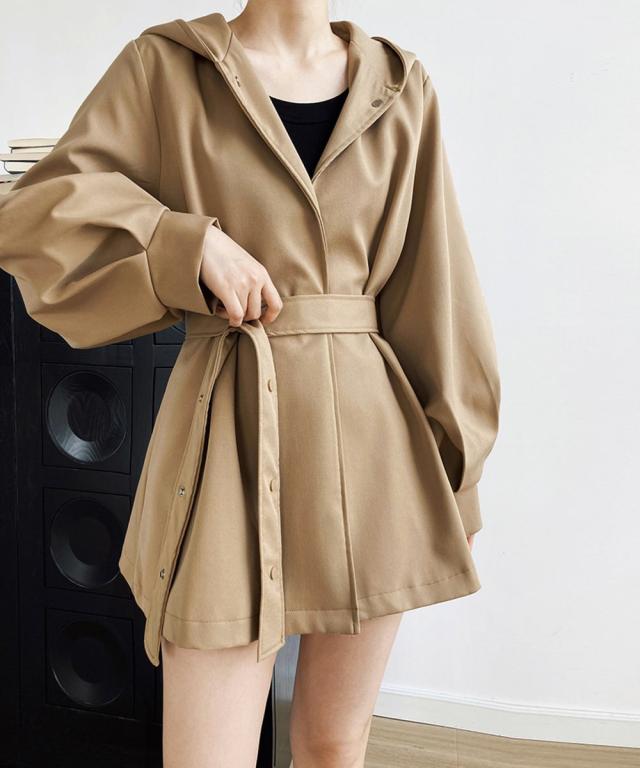 アイモン（Aimoon）/フード付き ジャケット レディース 秋冬