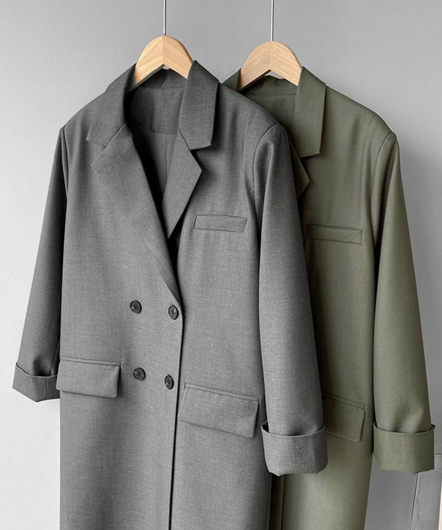 アイモン（Aimoon）/ロング テーラードジャケット レディースの通販は