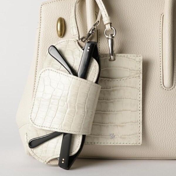 トフアンドロードストーン（TOFF&amp;LOADSTONE）/Eyewear case with strap croco（アイウェアケース with ストラップ クロコ）_14