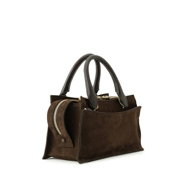 トフアンドロードストーン（TOFF&LOADSTONE）/Buddy handbag nubuck（バディ ハンドバッグ ヌバック）_5