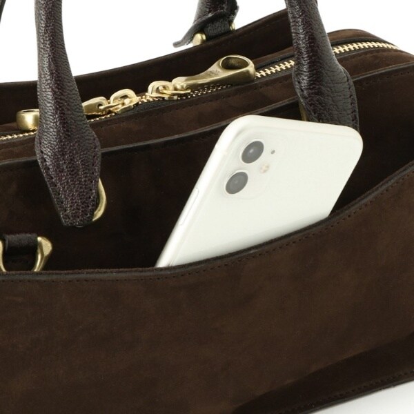 トフアンドロードストーン（TOFF&LOADSTONE）/Buddy handbag nubuck（バディ ハンドバッグ ヌバック）_12