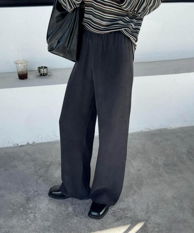 ディケイドクラシック（DECADE CLASSIC）/【DECADE CLASSIC】リヨセルワイドパンツ