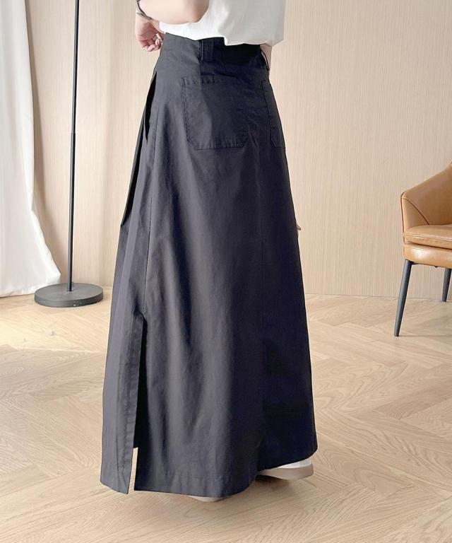 ディケイドクラシック（DECADE CLASSIC）/フレアコットンロングスカート