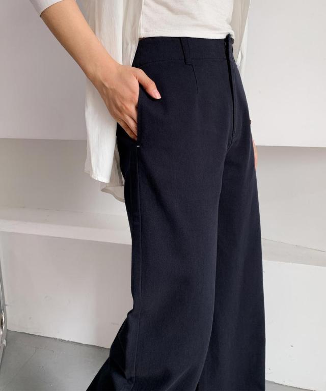 ディケイドクラシック（DECADE CLASSIC）/センタープレスワイドパンツ