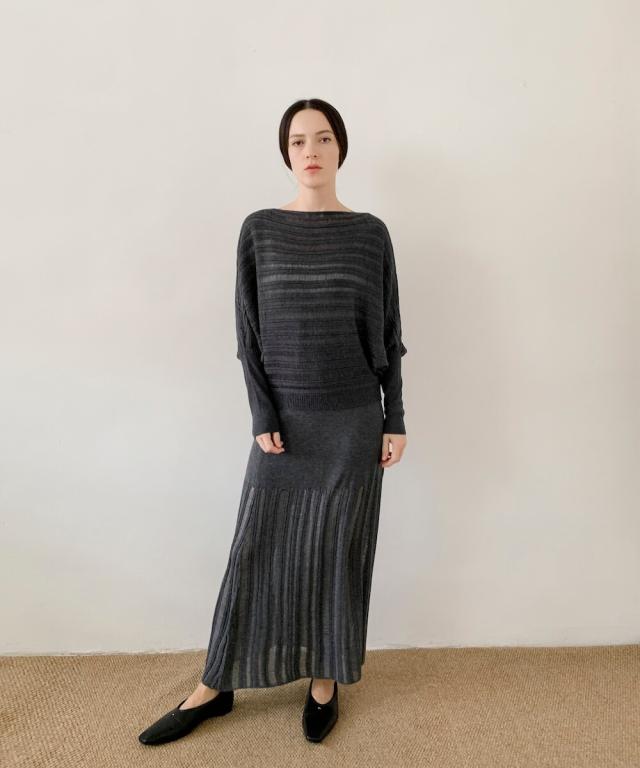 ディケイドクラシック（DECADE CLASSIC）/DECADE CLASSIC ドルマンスリーブニットフルオーバー ディケイドクラシック（DECADE CLASSIC）/DECADE CLASSIC ドルマン