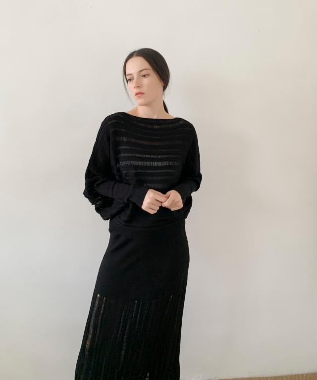 ディケイドクラシック（DECADE CLASSIC）/DECADE CLASSIC ドルマンスリーブニットフルオーバー ディケイドクラシック（DECADE CLASSIC）/DECADE CLASSIC ドルマン