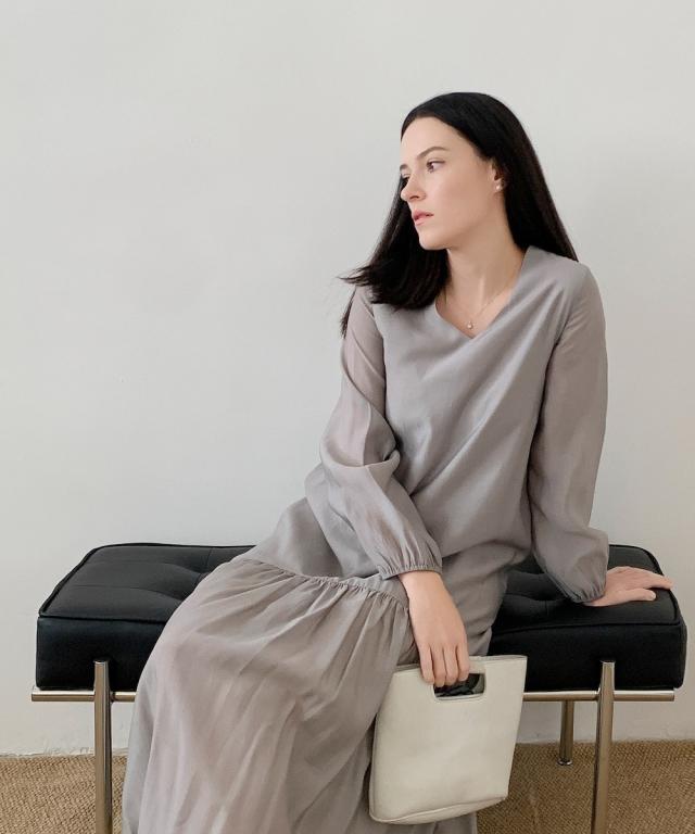 ディケイドクラシック（DECADE CLASSIC）/DECADE CLASSIC テンセルマキシワンピース