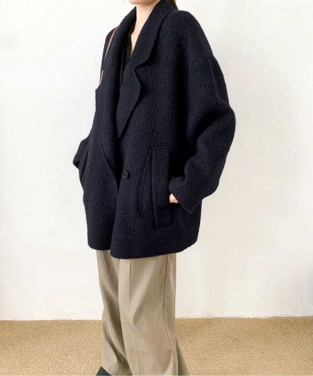 ディケイドクラシック（DECADE CLASSIC）/DECADE CLASSIC ウールカシミヤピーコート_14