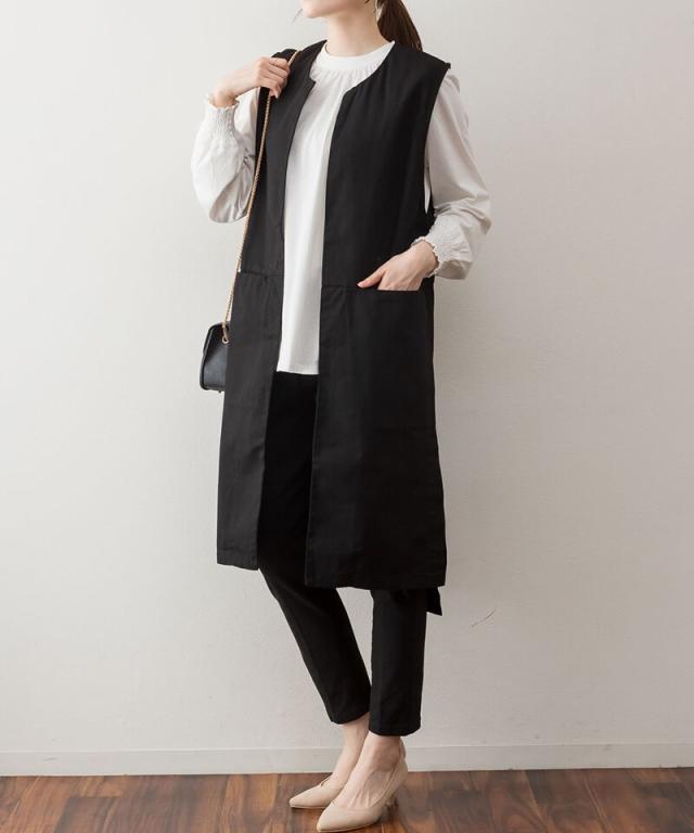 アットワン（atONE）/ツイルロングベストの通販は 5,524円