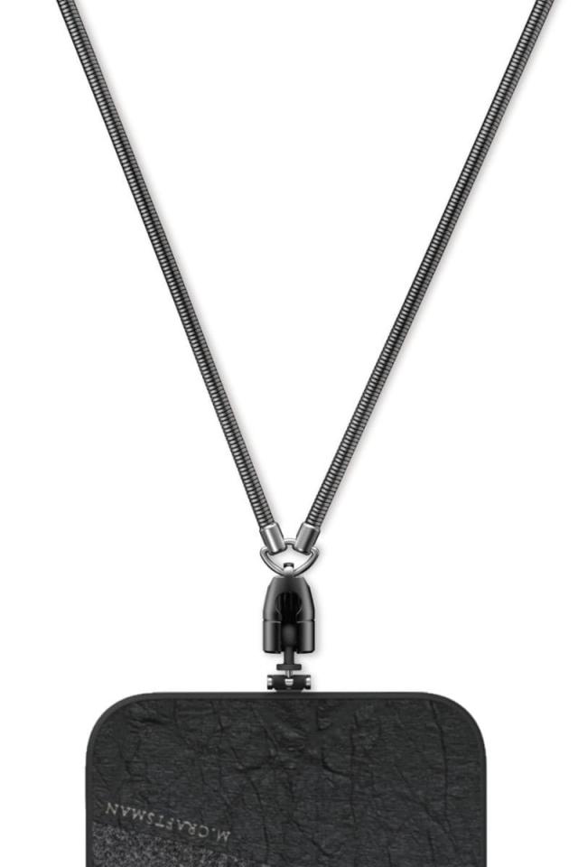 エムクラフトマン（M．CRAFTSMAN）/Yoggle Chain−Snake Chain(黒/シルバー)
