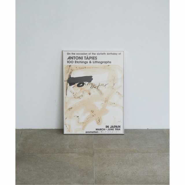 ジャーナルスタンダードファニチャー（JOURNAL STANDARD FURNITURE）/【ANTONI TAPIES】POSTER 100 ETCHINGS PHOTOGRAPHS　ポ