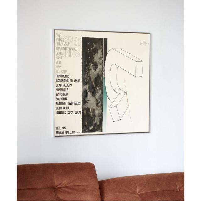 ジャーナルスタンダードファニチャー（JOURNAL STANDARD FURNITURE）/《予約》POSTER JASPER JOHNS　アートフレームの通販は 22,810円