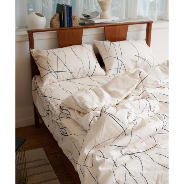 ジャーナルスタンダードファニチャー（JOURNAL STANDARD FURNITURE）/WEATHER LINES BOX SHEET D　ボックスシーツ ダブル_11
