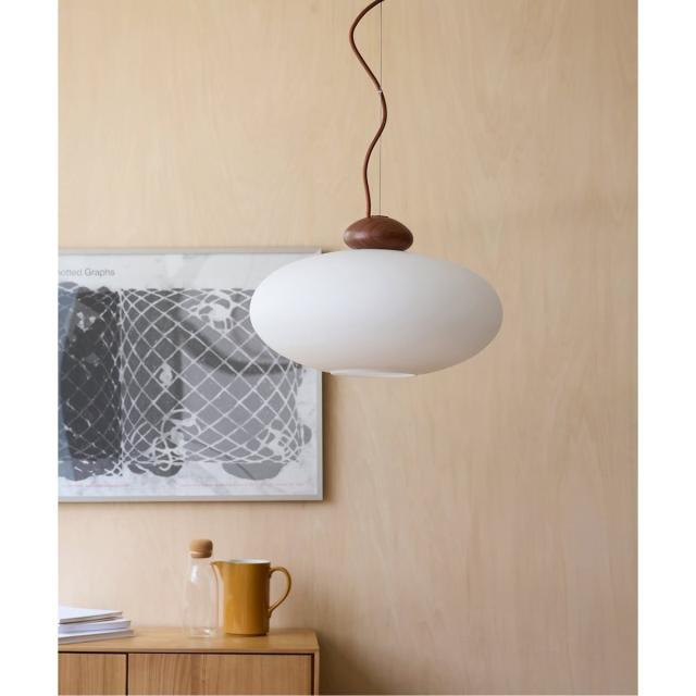 ジャーナルスタンダードファニチャー（JOURNAL STANDARD FURNITURE）/LUCCA PENDANT LAMP WALNUTS　ルッカ ペンダントランプ