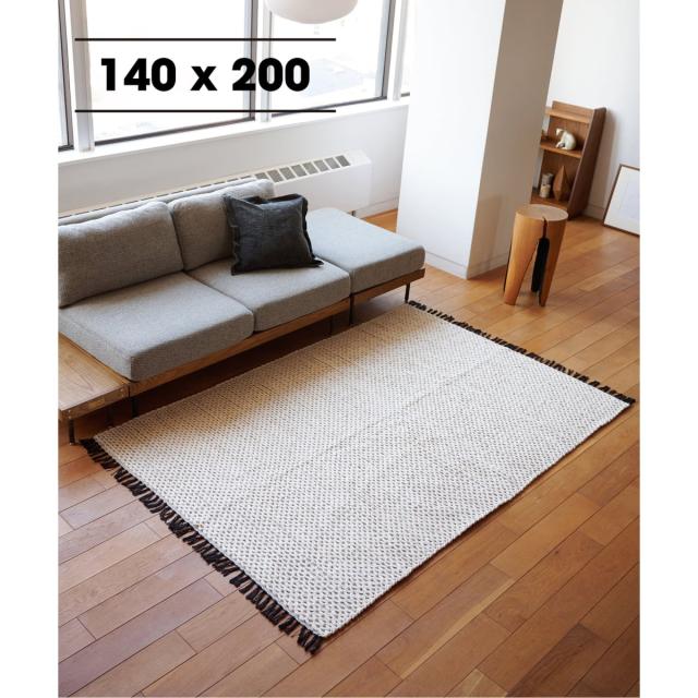 ジャーナルスタンダードファニチャー（JOURNAL STANDARD FURNITURE）/《予約》AMIENS RUG 140X200　アミアン ラグ