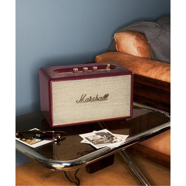 ジャーナルスタンダードファニチャー（JOURNAL STANDARD FURNITURE）/★【Marshall/マーシャル】Acton III Bluetooth Burgundy　スピーカ