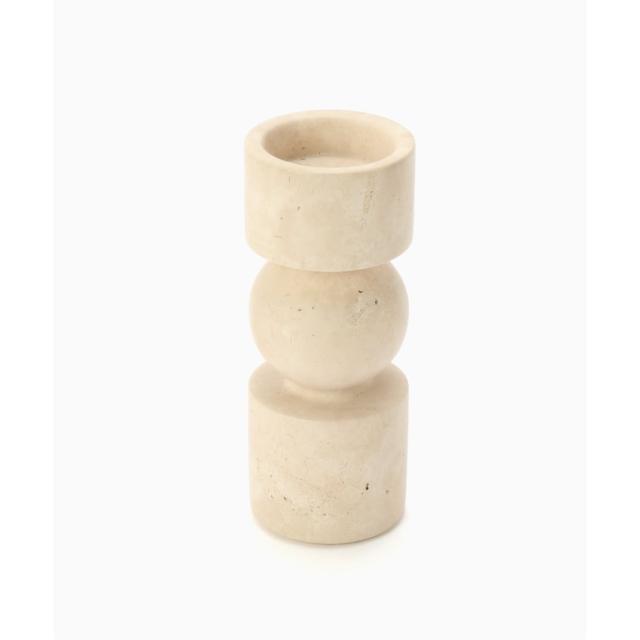ジャーナルスタンダードファニチャー（JOURNAL STANDARD FURNITURE）/TRAVERTINE CANDLE HOLDER　キャンドルホルダー_1