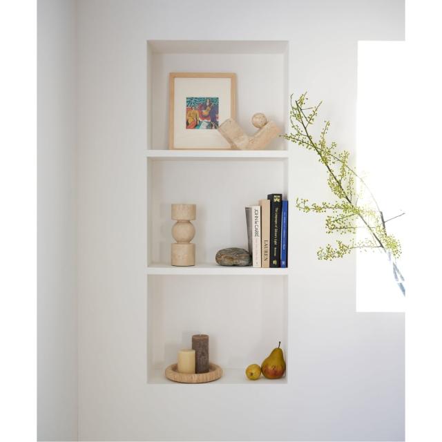 ジャーナルスタンダードファニチャー（JOURNAL STANDARD FURNITURE）/TRAVERTINE CANDLE HOLDER　キャンドルホルダー_8