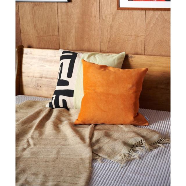 ジャーナルスタンダードファニチャー（JOURNAL STANDARD FURNITURE）/SUEDE LEATHER CUSHION　クッションカバー