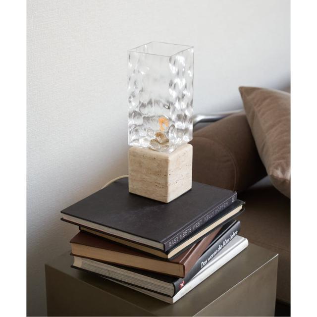 ジャーナルスタンダードファニチャー（JOURNAL STANDARD FURNITURE）/《予約》TRIBECA GLASS SHADE LAMP　テーブルランプ