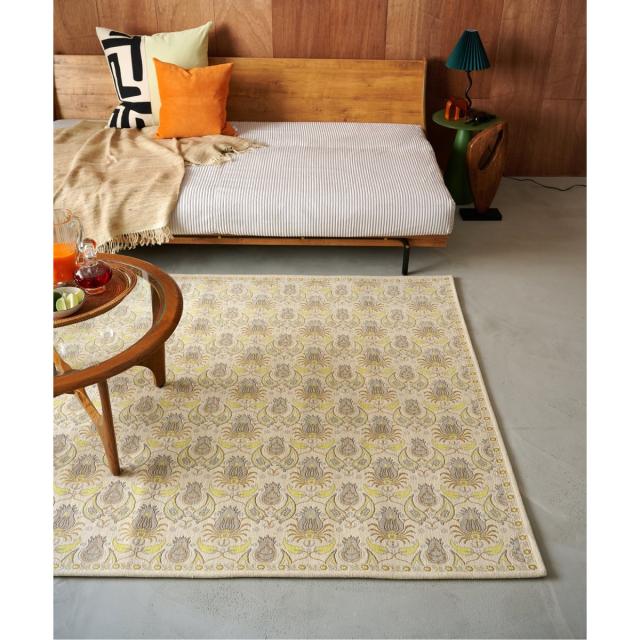 ジャーナルスタンダードファニチャー（JOURNAL STANDARD FURNITURE）/《予約》BLOOMPAISLEY RUG 200X200　ブルームペイズリー ラグ_9