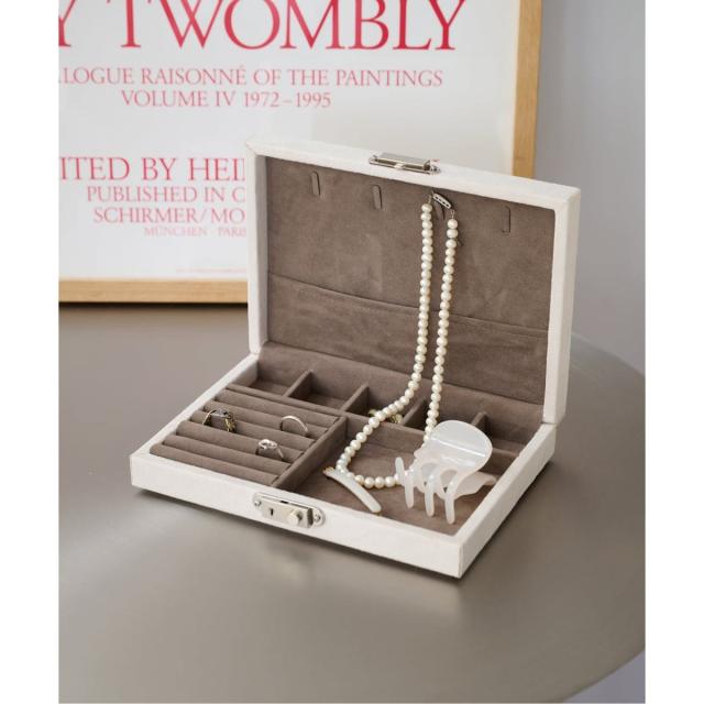 ジャーナルスタンダードファニチャー（JOURNAL STANDARD FURNITURE）/《WEB押さえる取って置く》JSF JEWELRY BOX A5 NT 宝飾品ボックス席