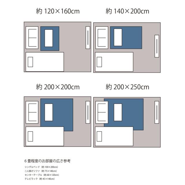 アクメファニチャー（ACME Furniture）/PO RUG 133*200 ラグ【公式通販】