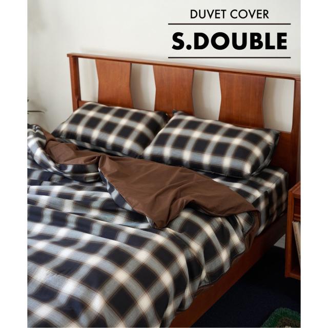 アクメファニチャー（ACME Furniture）/OMBRE CHECK DUVET COVER S．D　掛け布団カバー セミダブル