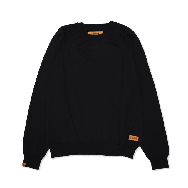 ユニバーサルオーバーオール（UNIVERSALOVERALL）/ラグラン クルーニット ( RAGLAN CREW KNIT )