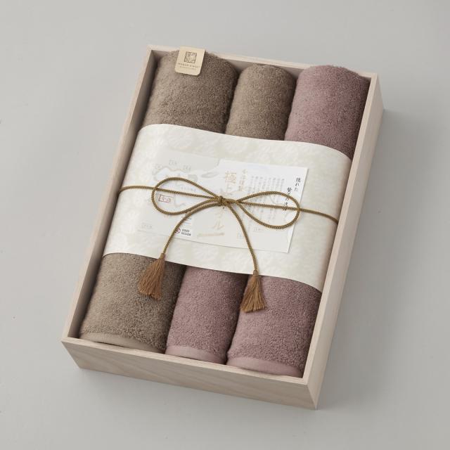 今治(Imabari) タオ imabari towel今治タオル 今治謹製 極上タオル 木箱入りフェイスタオ