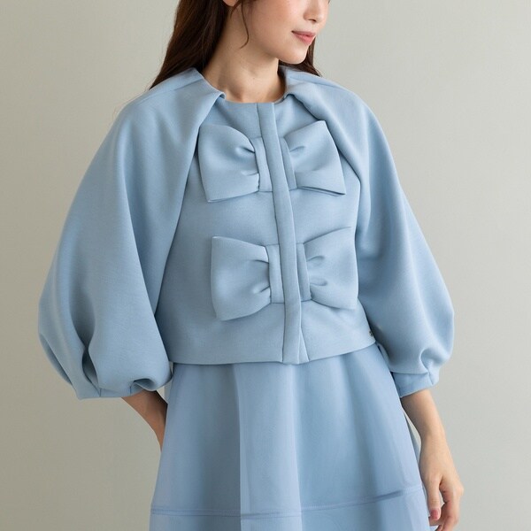 オーディア ミューズ（Audie a Muses）/ビッグリボン2WAYショートプルオーバーの通販は