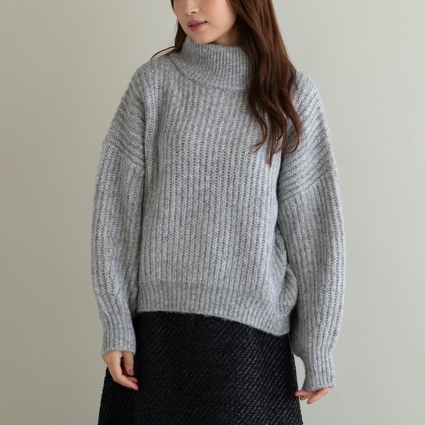 オーディア ミューズ（Audie a Muses）/ラメ糸入りニットプルオーバー