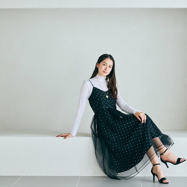 オーディア ミューズ（Audie a Muses）/ドットチュールキャミソールドレスの通販は