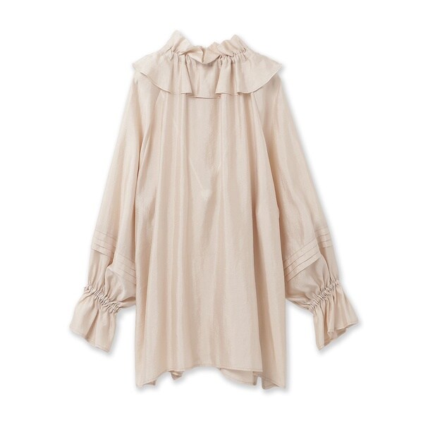 オーディア ミューズ（Audie a Muses）/微光沢オーバーブラウス ブラウス