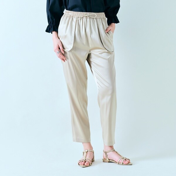 オーディア ミューズ（Audie a Muses）/【セットアップ対応】サテンカーゴパンツの通販は